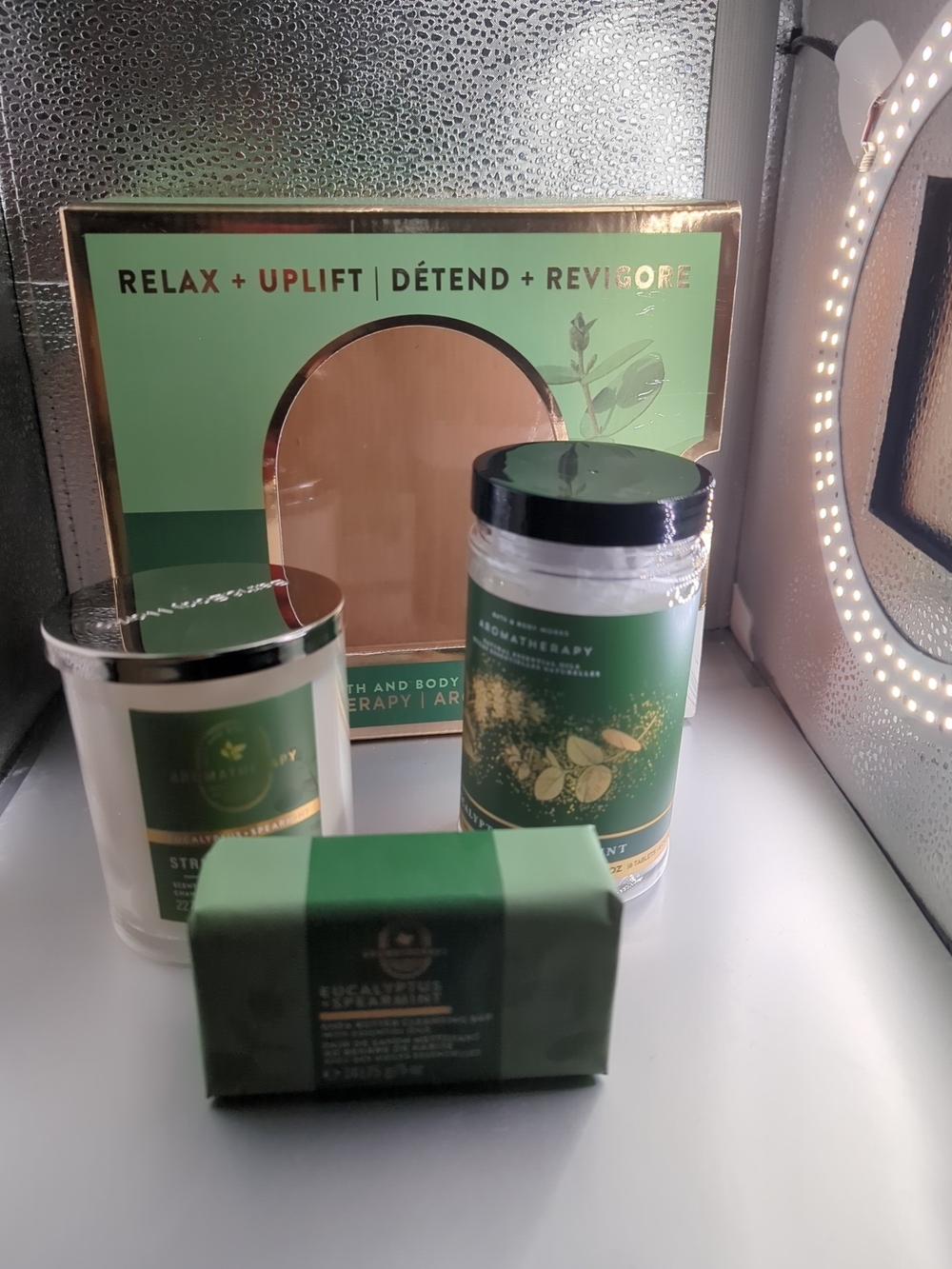 Bath & Body Works Aromatherapy Gift Set – Boxed , Some Wear On Box